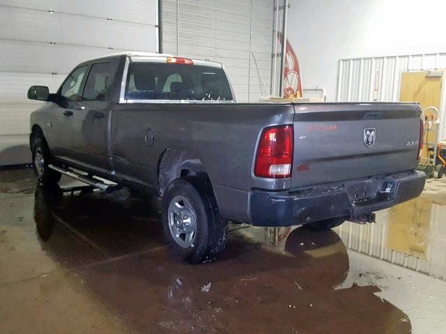 3C6TD5HT0CG188166 - 2012 DODGE RAM 2500 S GRAY photo 3