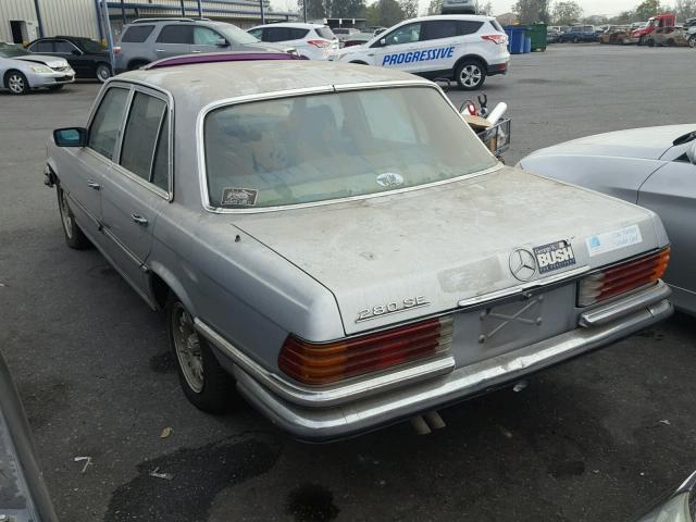 11602412113943 - 1978 MERCEDES-BENZ 280 SILVER photo 3