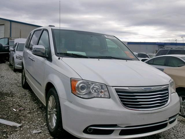 2C4RC1GG1ER259682 - 2014 CHRYSLER TOWN & COU WHITE photo 1