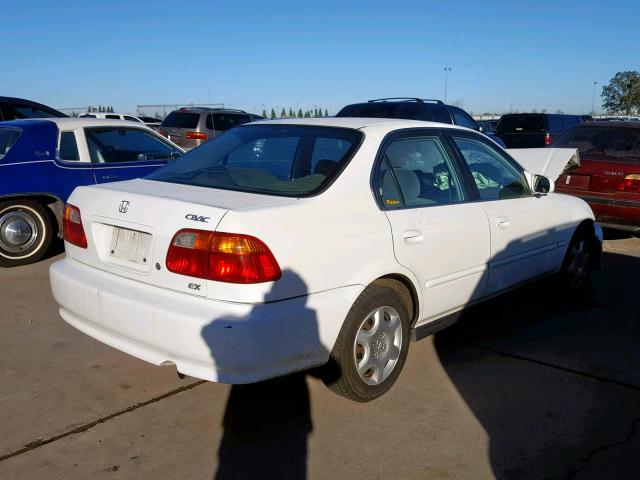 2HGEJ8646XH507634 - 1999 HONDA CIVIC EX WHITE photo 4