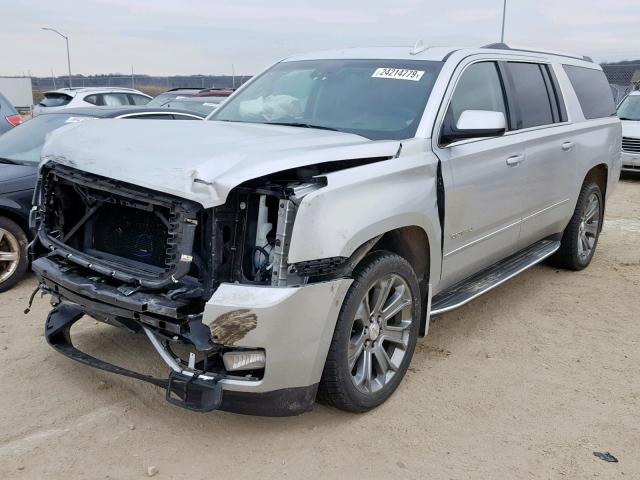 1GKS2JKJ8FR654509 - 2015 GMC YUKON XL D WHITE photo 2