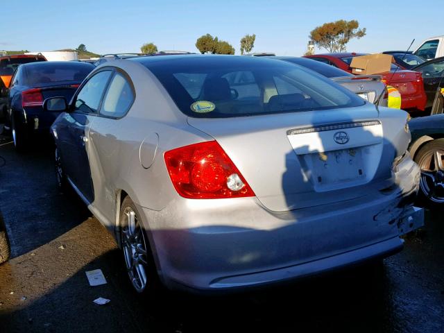 JTKDE177950030206 - 2005 TOYOTA SCION TC 银色 照片 3