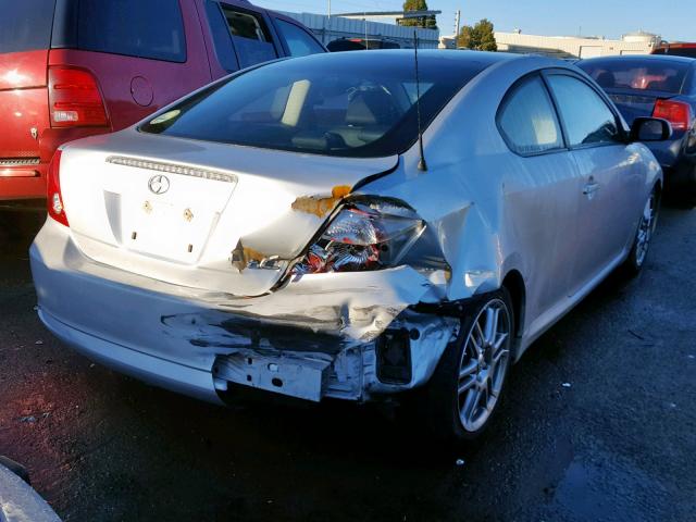 JTKDE177950030206 - 2005 TOYOTA SCION TC 银色 照片 4