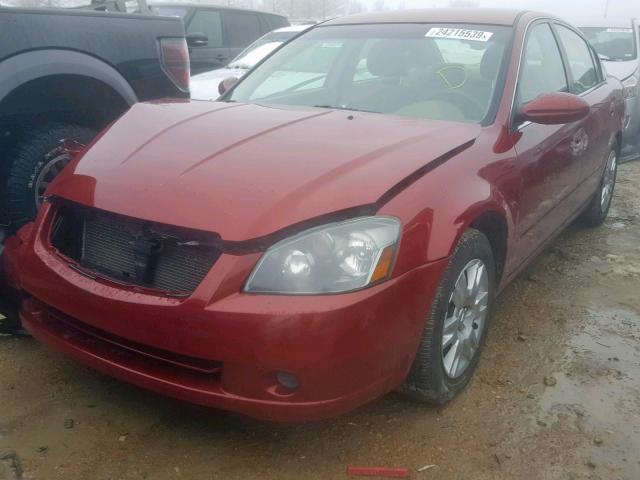 1N4AL11E56C218671 - 2006 NISSAN ALTIMA S RED photo 2