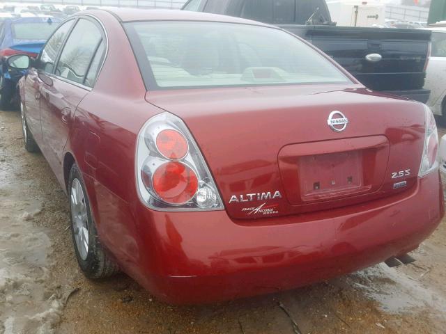 1N4AL11E56C218671 - 2006 NISSAN ALTIMA S RED photo 3