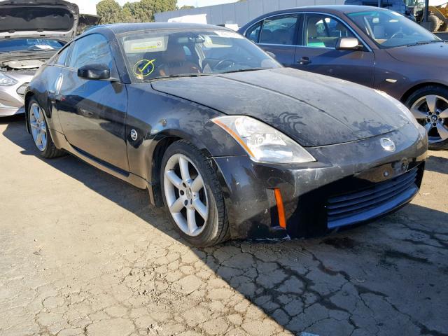 JN1AZ34E23T010259 - 2003 NISSAN 350Z COUPE BLACK photo 1