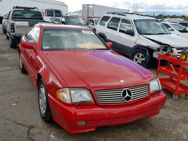 WDBFA76E5SF121088 - 1995 MERCEDES-BENZ SL 600 RED photo 1