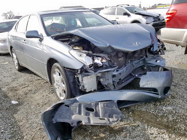 JTHBA30G455094185 - 2005 LEXUS ES 330 BLUE photo 1