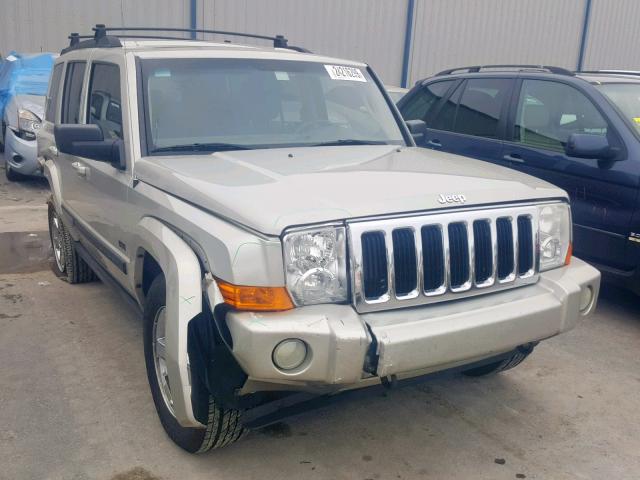 1J8HH48P67C628067 - 2007 JEEP COMMANDER Gümüş foto 1