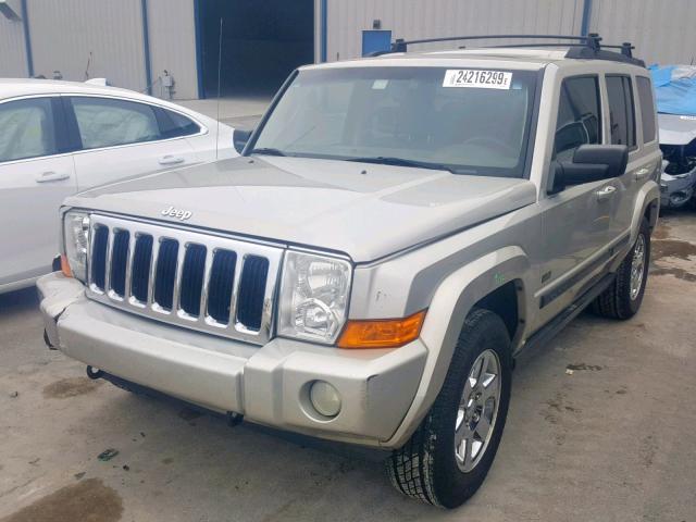 1J8HH48P67C628067 - 2007 JEEP COMMANDER Gümüş foto 2