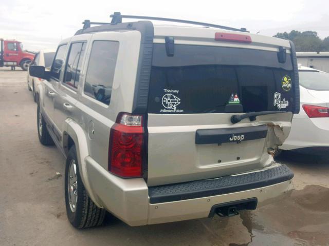 1J8HH48P67C628067 - 2007 JEEP COMMANDER Gümüş foto 3