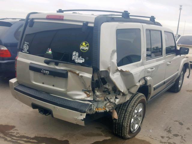 1J8HH48P67C628067 - 2007 JEEP COMMANDER Gümüş foto 4