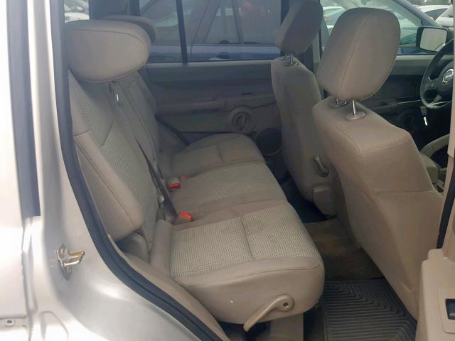 1J8HH48P67C628067 - 2007 JEEP COMMANDER Gümüş foto 6