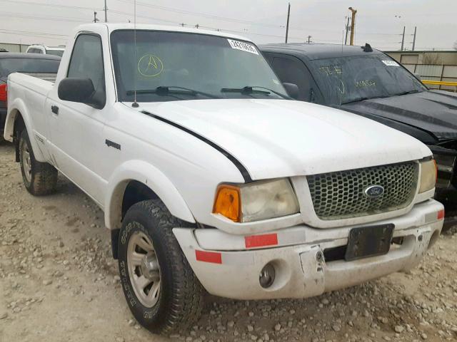 1FTYR10U72PA89304 - 2002 FORD RANGER WHITE photo 1