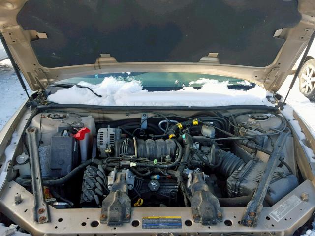 2G4WB52K441229089 - 2004 BUICK REGAL LS BEIGE photo 7