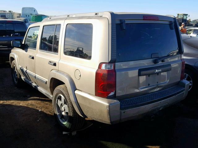 1J8HH48N26C153773 - 2006 JEEP COMMANDER BEIGE photo 3