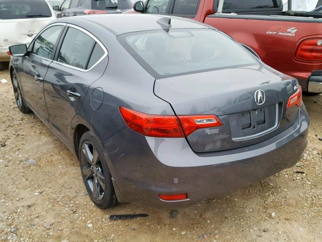 19VDE1F72DE018776 - 2013 ACURA ILX 20 TEC GRAY photo 3