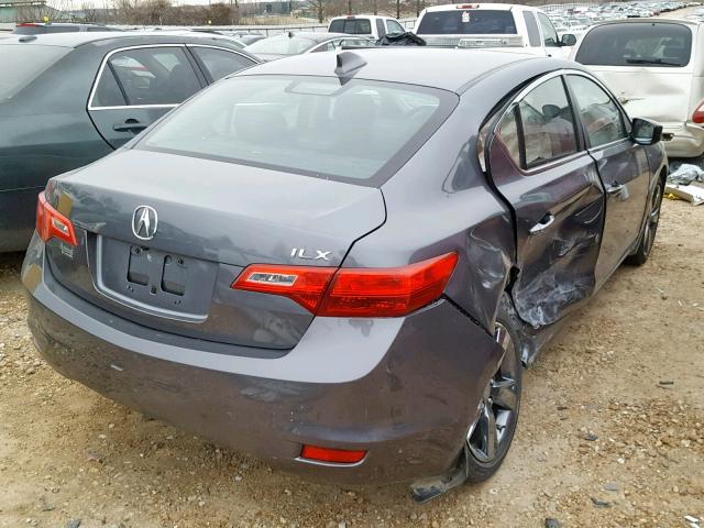 19VDE1F72DE018776 - 2013 ACURA ILX 20 TEC GRAY photo 4