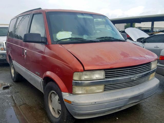 1GNDM19W5WB155666 - 1998 CHEVROLET ASTRO BURGUNDY photo 1