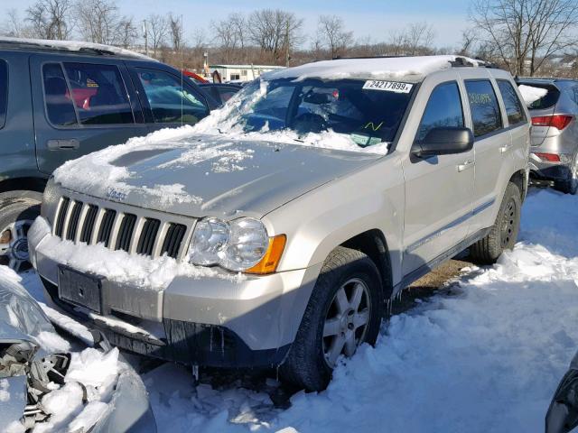 1J4PR4GK3AC152030 - 2010 JEEP GRAND CHER GRAY photo 2