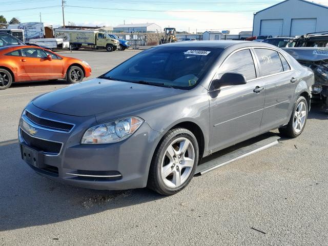 1G1ZG57B99F233904 - 2009 CHEVROLET MALIBU LS GRAY photo 2