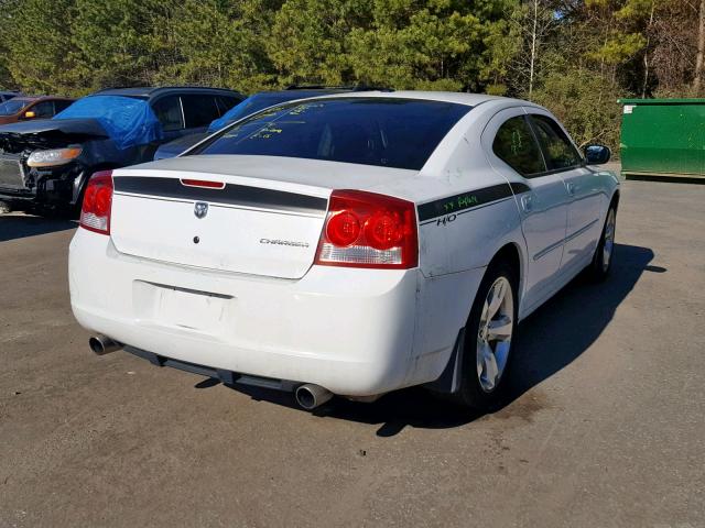 2B3CA3CV4AH287182 - 2010 DODGE CHARGER SX WHITE photo 4