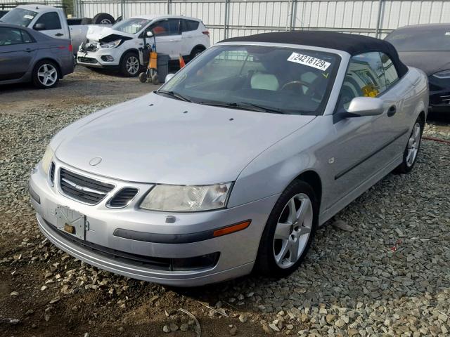 YS3FD79Y546006033 - 2004 SAAB 9-3 ARC SILVER photo 2