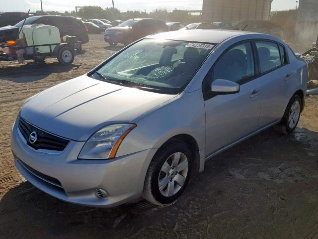 3N1AB6AP8CL728009 - 2012 NISSAN SENTRA 2.0 SILVER photo 2