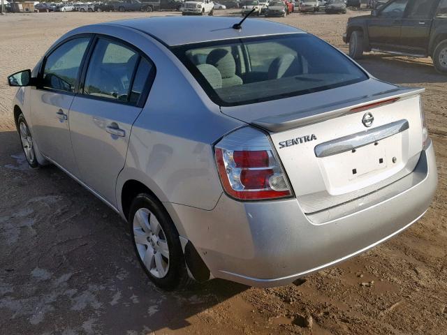 3N1AB6AP8CL728009 - 2012 NISSAN SENTRA 2.0 SILVER photo 3