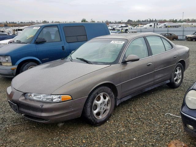 1G3WS52H9XF343563 - 1999 OLDSMOBILE INTRIGUE G BROWN photo 2