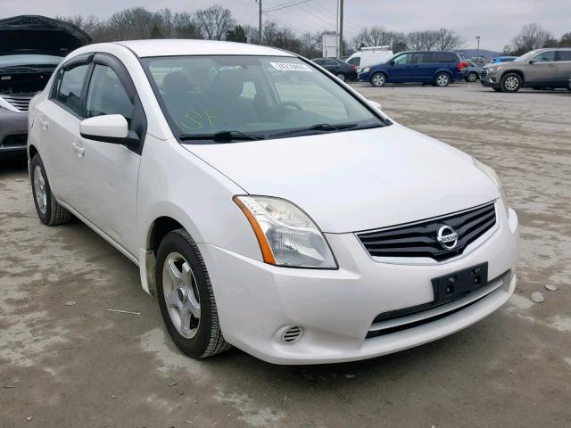 3N1AB6AP6AL688722 - 2010 NISSAN SENTRA 2.0 WHITE photo 1