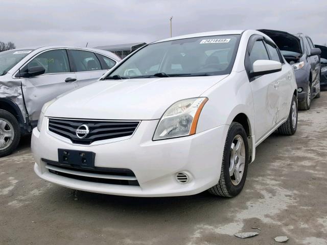 3N1AB6AP6AL688722 - 2010 NISSAN SENTRA 2.0 WHITE photo 2