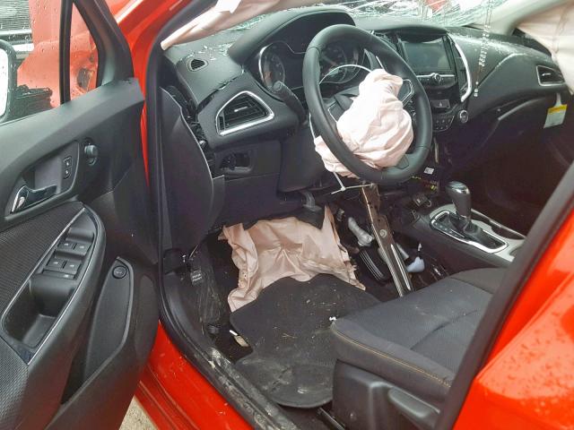 1G1BC5SM5J7170241 - 2018 CHEVROLET CRUZE LS 红色 照片 9