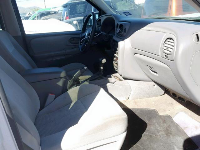 1GNDT13S982199374 - 2008 CHEVROLET TRAILBLAZE თეთრი ფოტო 5