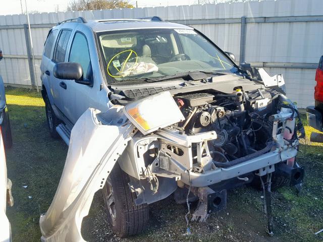 1D4HB48N55F600802 - 2005 DODGE DURANGO SL SILVER photo 1