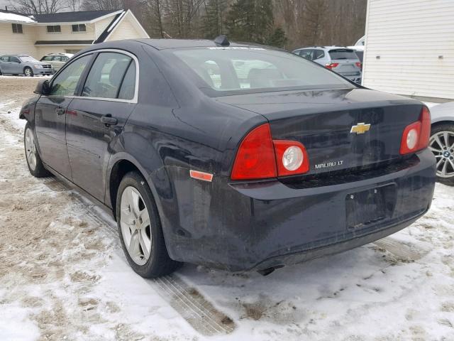 1G1ZB5E01CF195639 - 2012 CHEVROLET MALIBU LS შავი ფოტო 3