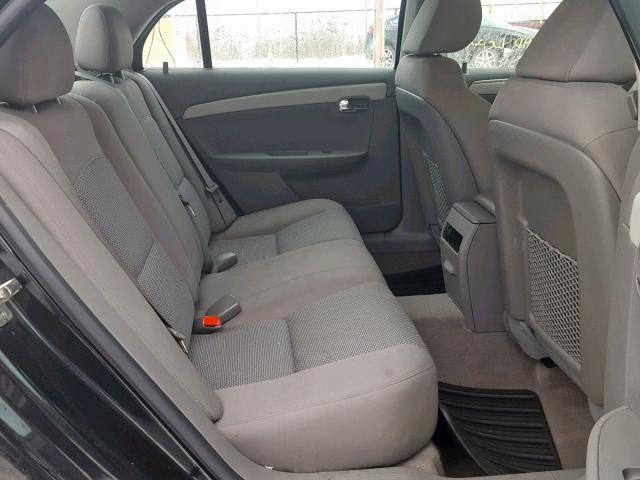 1G1ZB5E01CF195639 - 2012 CHEVROLET MALIBU LS შავი ფოტო 6