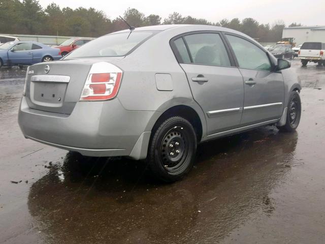 3N1AB6AP6AL644686 - 2010 NISSAN SENTRA 2.0 SILVER photo 4