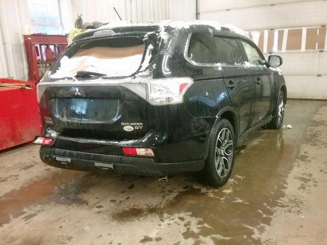 JA4JZ4AX3FZ014177 - 2015 MITSUBISHI OUTLANDER BLACK photo 4