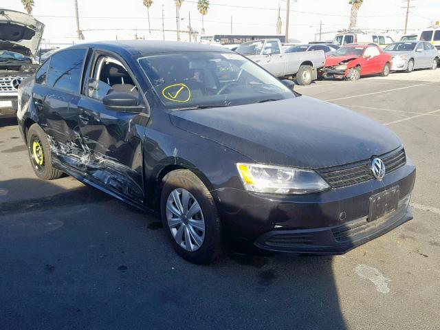 3VW2K7AJ5DM401918 - 2013 VOLKSWAGEN JETTA BASE 黑色 照片 1