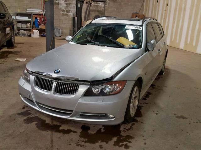 WBAVT73517FZ35514 - 2007 BMW 328 XIT SILVER photo 2