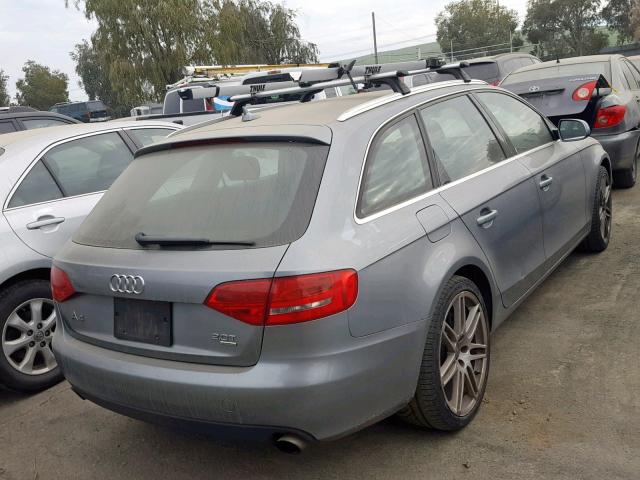 WAU4FAFL7AA038065 - 2010 AUDI A4 PRESTIG SILVER photo 4