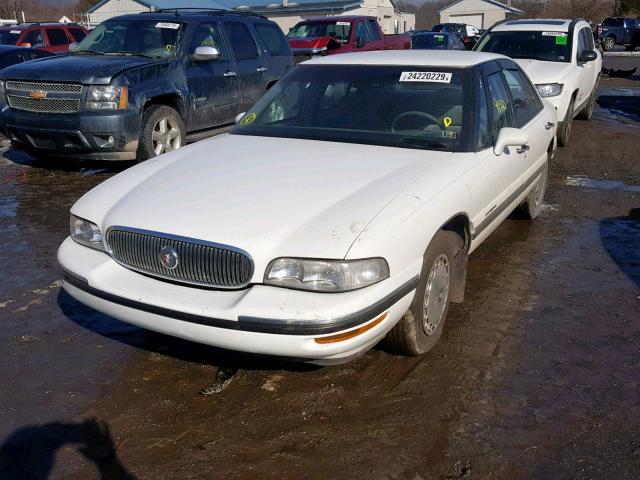 1G4HP52K4VH554141 - 1997 BUICK LESABRE CU WHITE photo 2