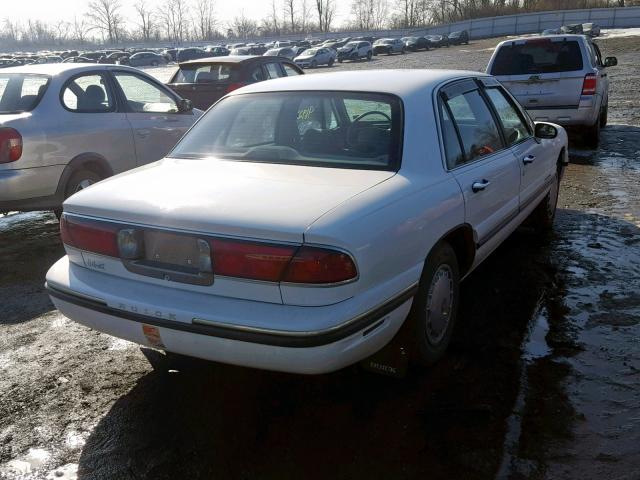 1G4HP52K4VH554141 - 1997 BUICK LESABRE CU WHITE photo 4