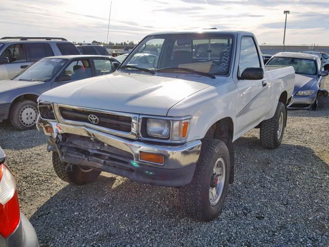 JT4RN01P9R7063560 - 1994 TOYOTA PICKUP 1/2 WHITE photo 2