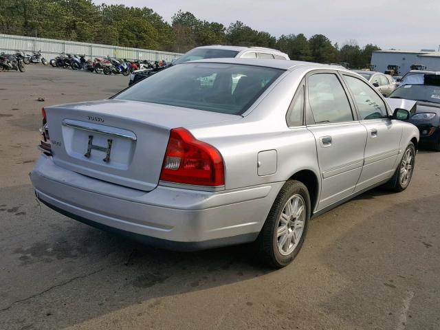 YV1TS592651396942 - 2005 VOLVO S80 2.5T SILVER photo 4