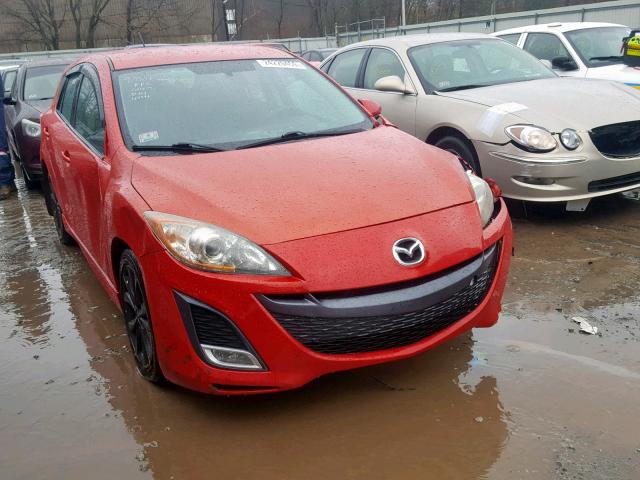 JM1BL1H65A1113761 - 2010 MAZDA 3 S RED photo 1