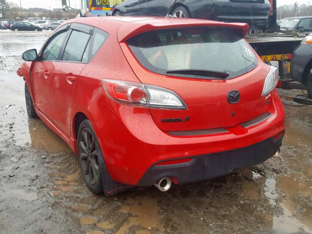 JM1BL1H65A1113761 - 2010 MAZDA 3 S RED photo 3