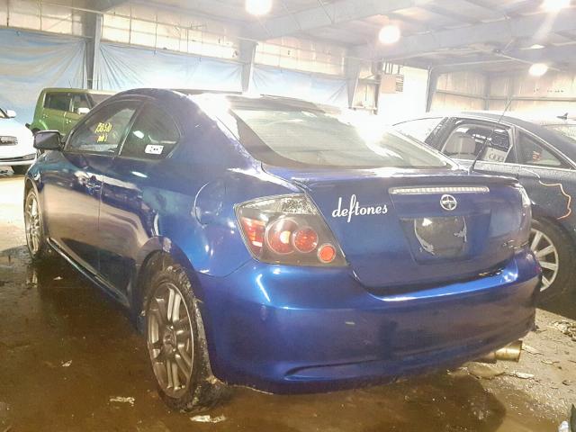 JTKDE167880270921 - 2008 TOYOTA SCION TC 蓝色 照片 3