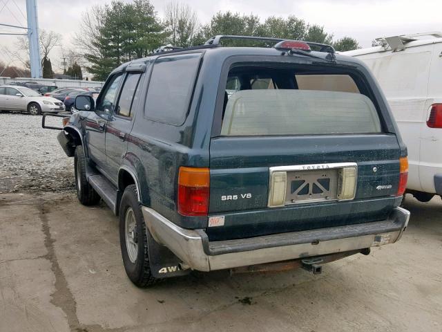 JT3VN39W9S0174558 - 1995 TOYOTA 4RUNNER VN GREEN photo 3